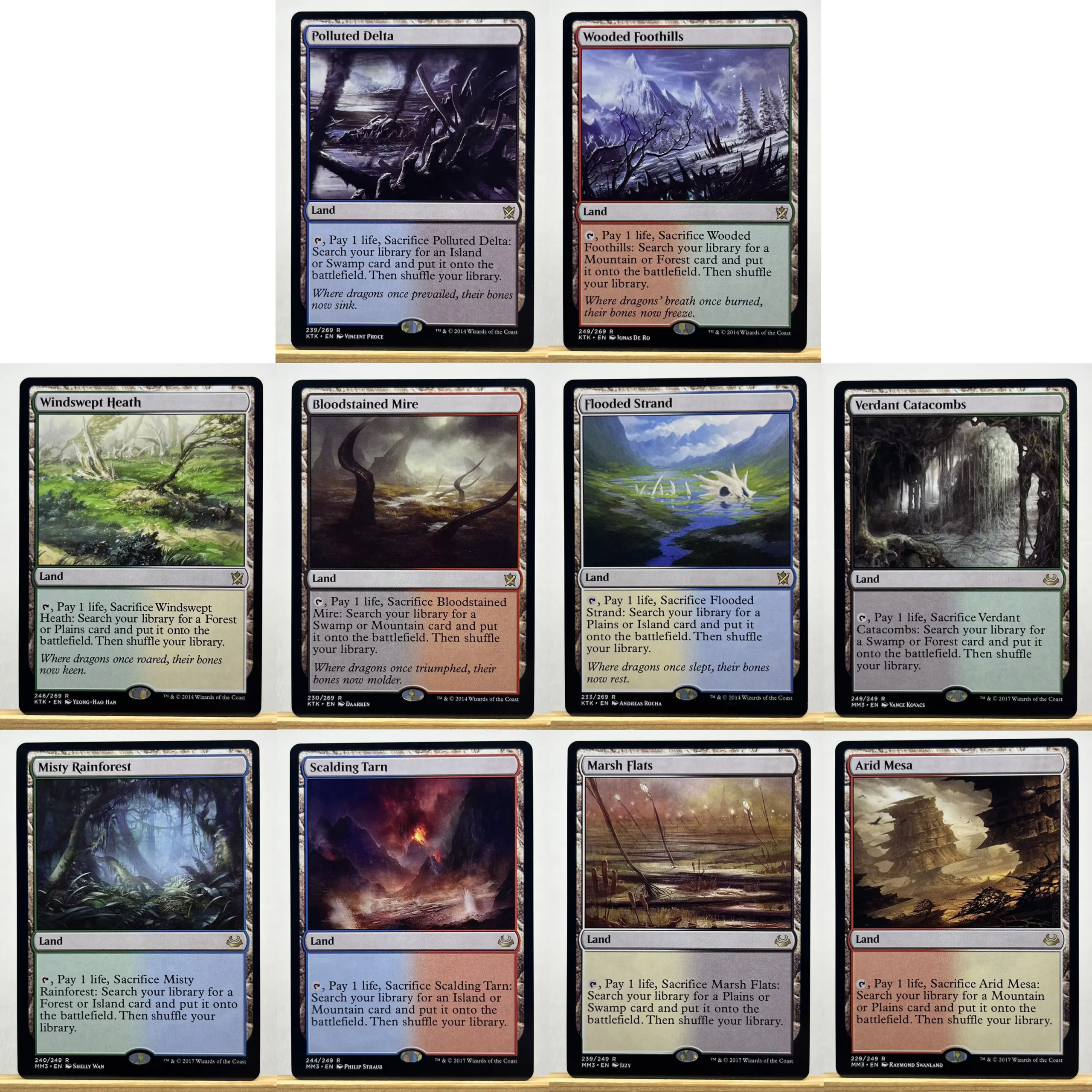 KTK fetch lands holo