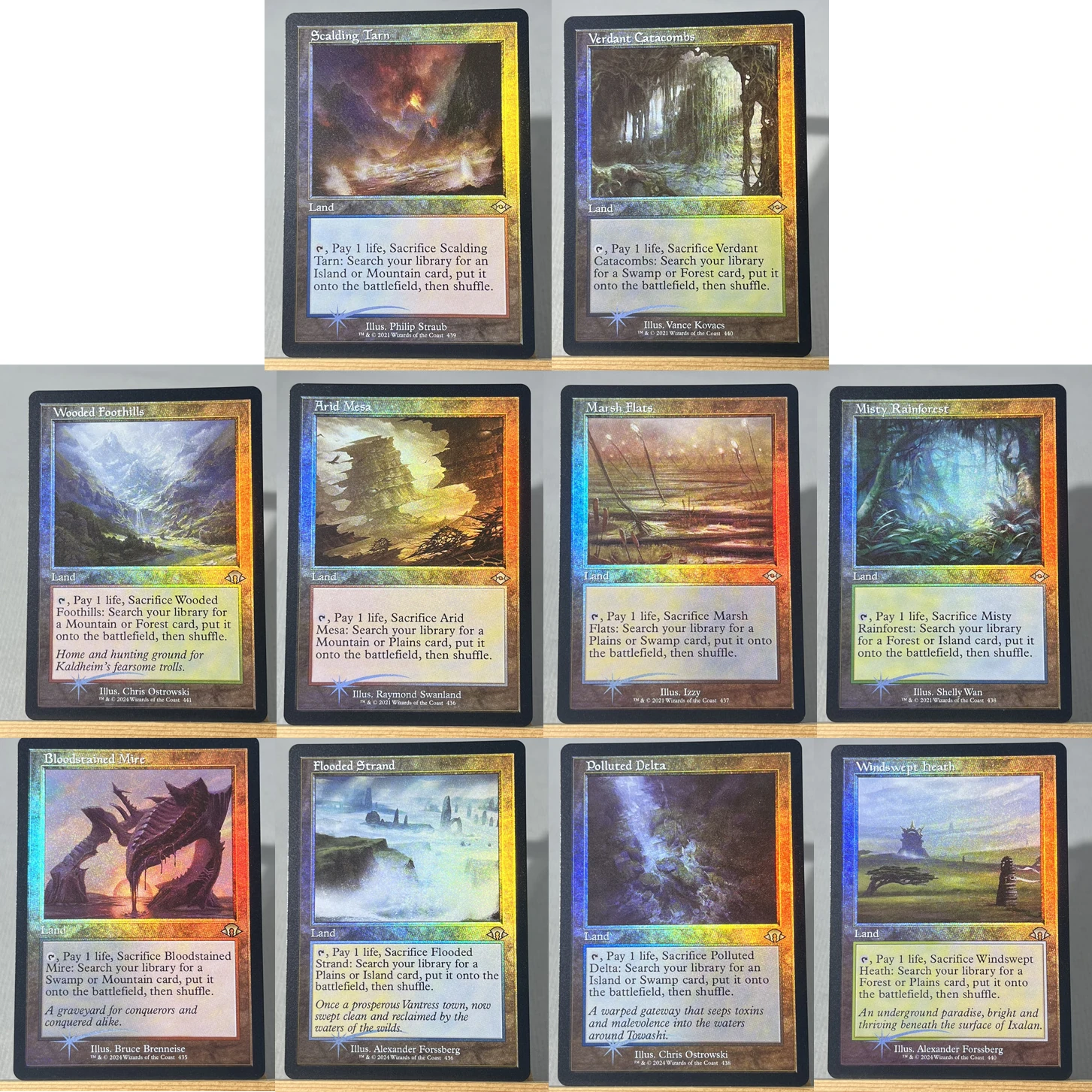 fetch lands FOIL