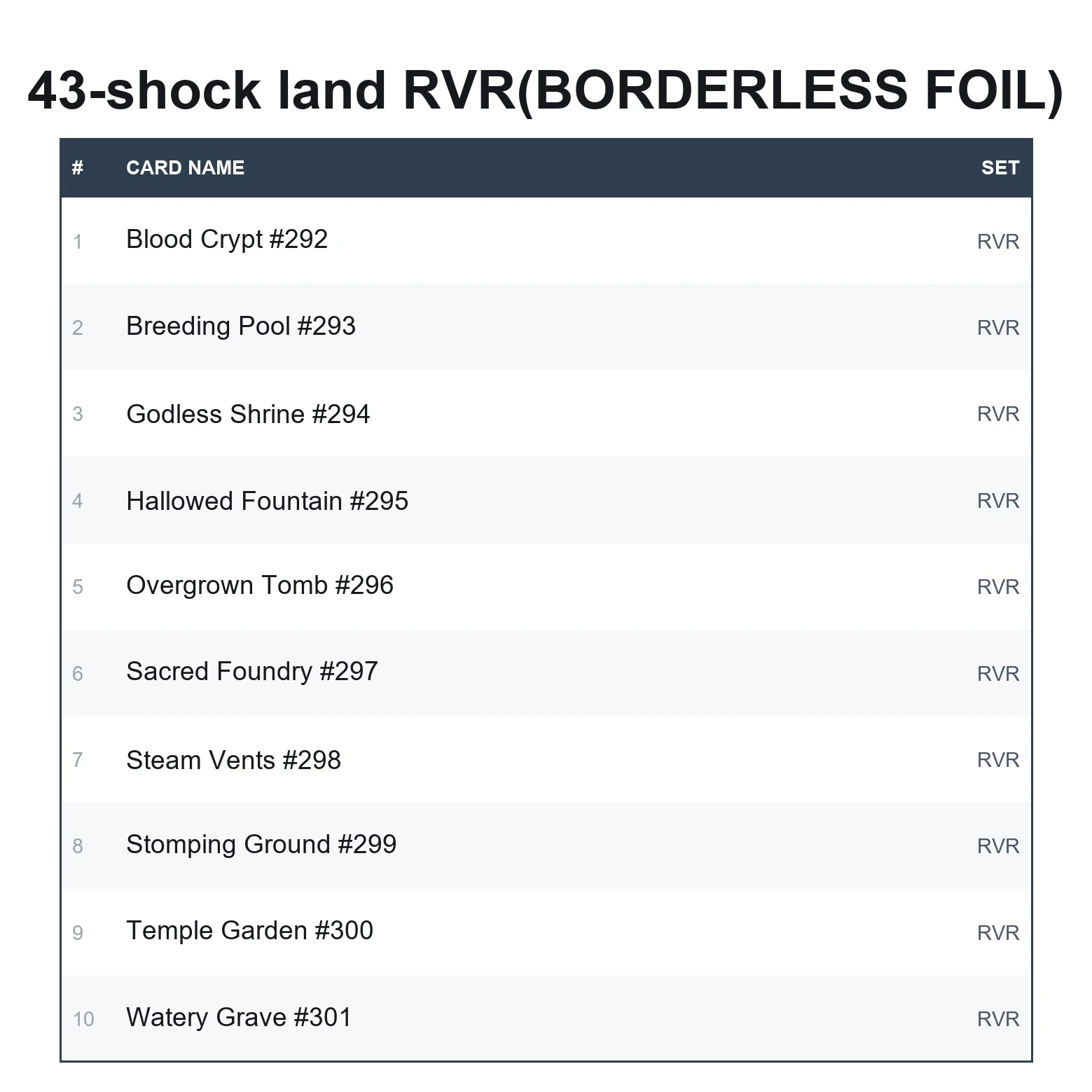 shock land RVR - Image 2
