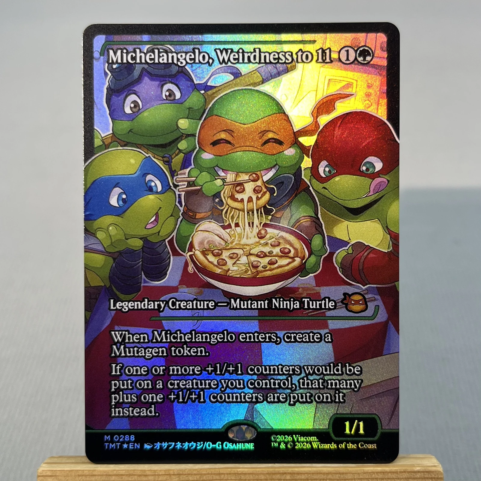 Michelangelo, Weirdness to 11 #288