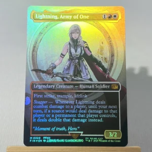Lightning, Army of One #320