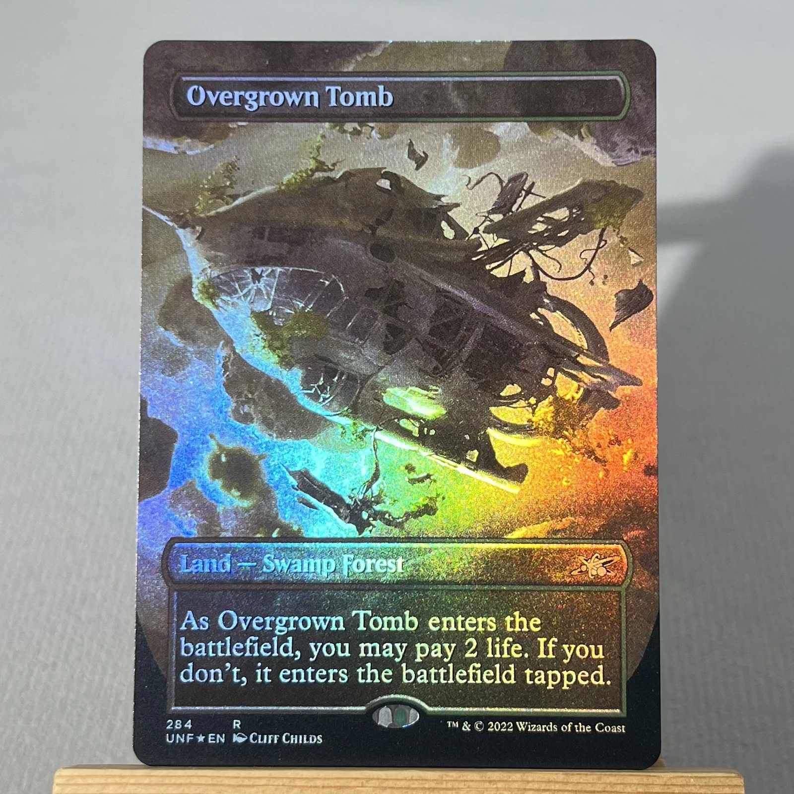 overgrown tomb #284