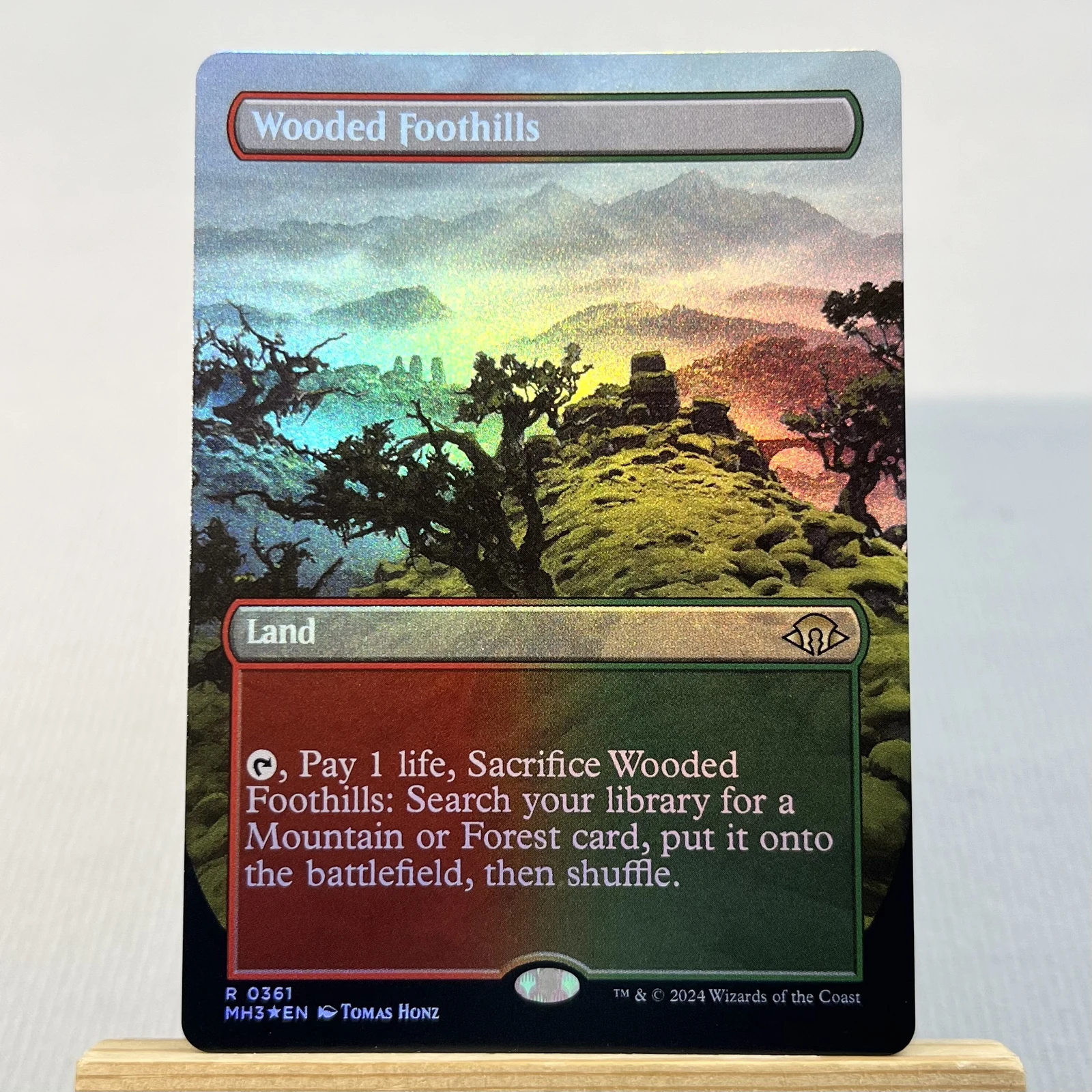 Wooded Foothills #361