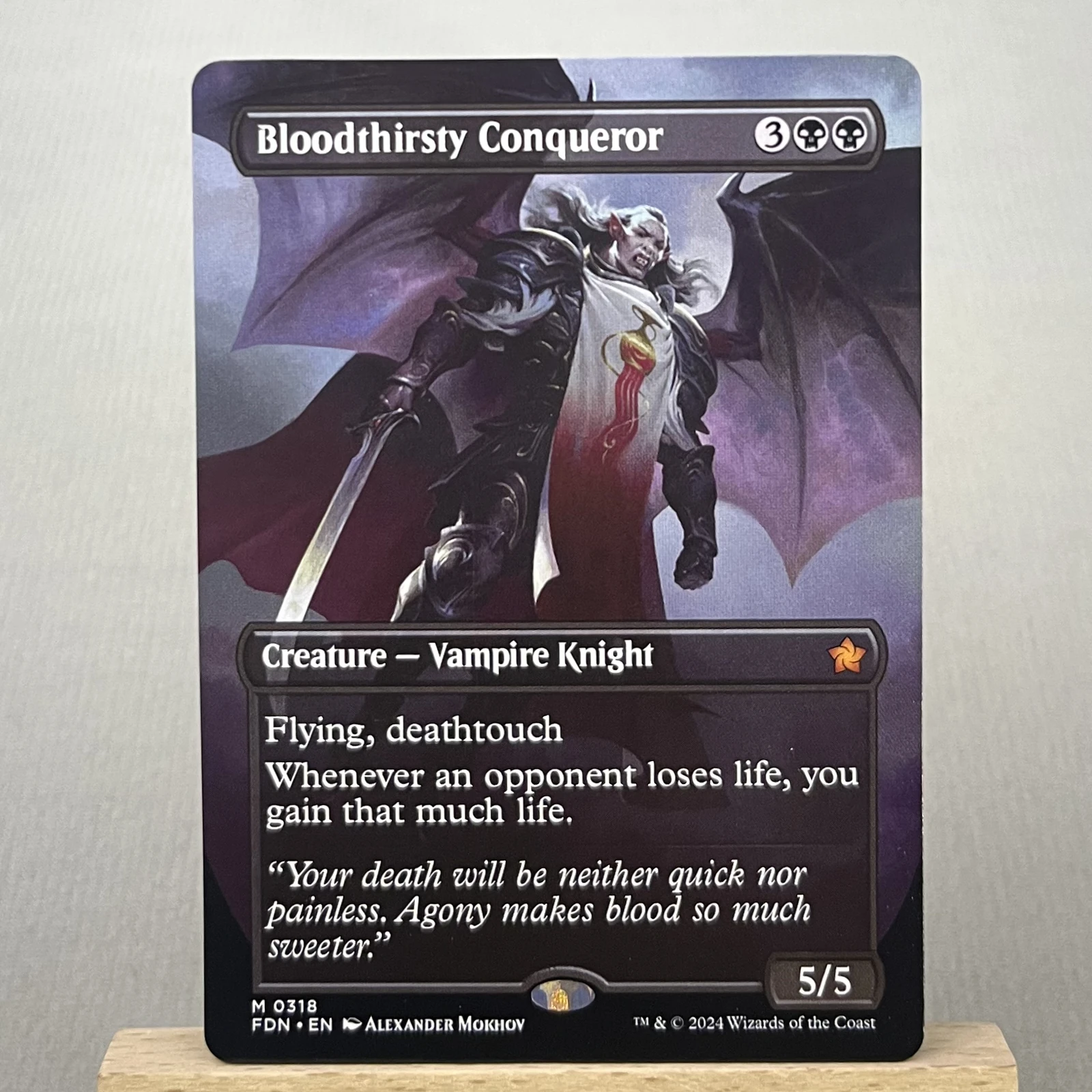 Bloodthirsty Conqueror #318