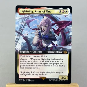 Lightning, Army of One #498