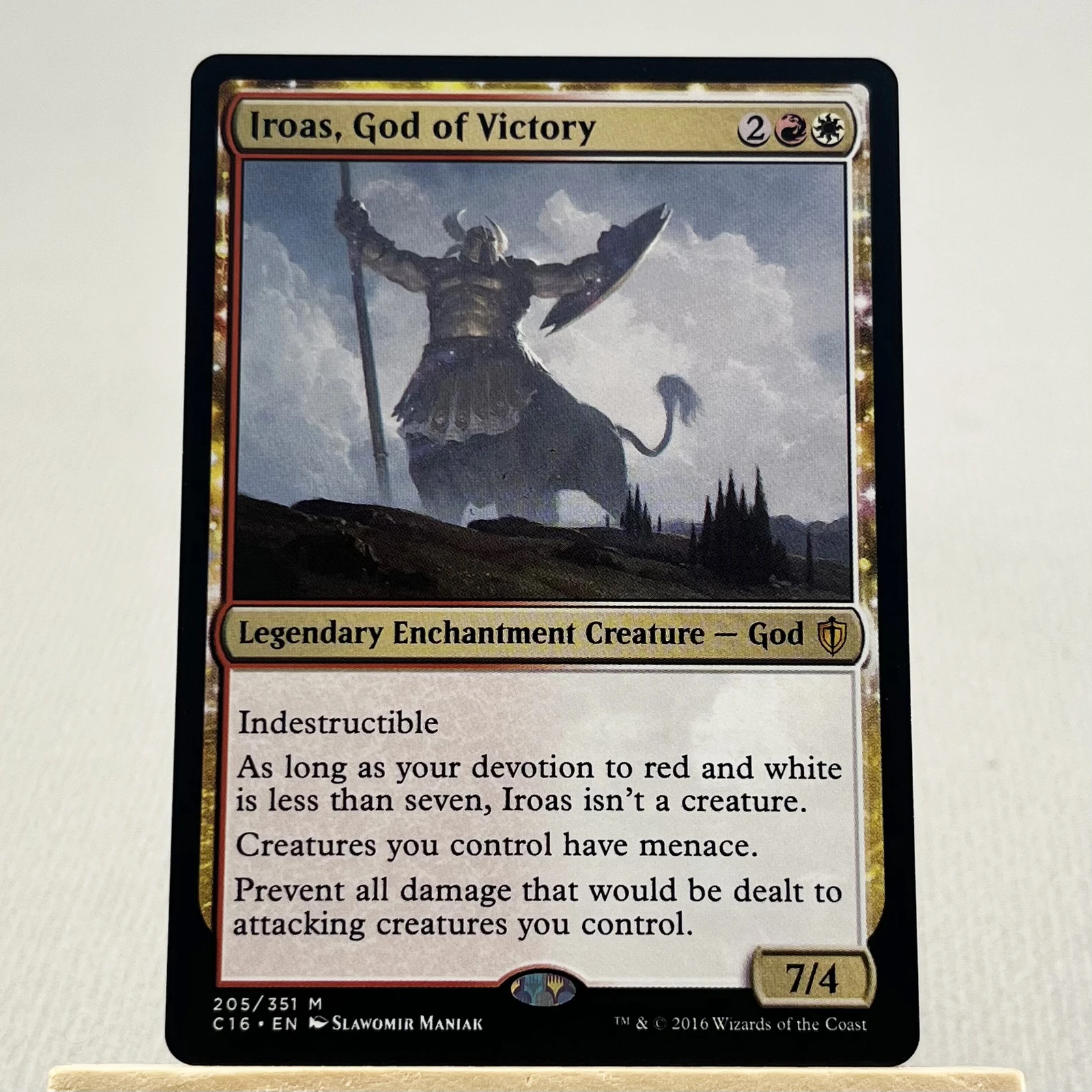 Iroas, God of Victory #205