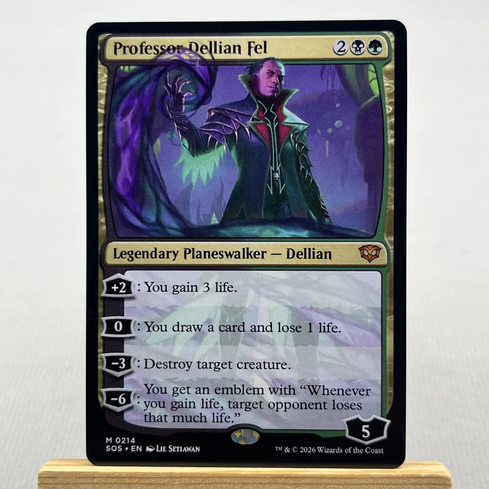 Professor Dellian Fel #214