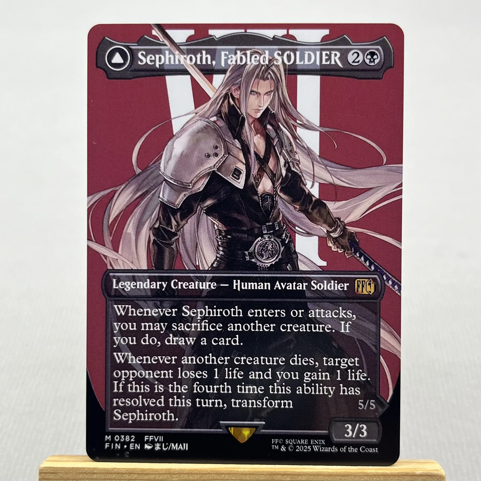 Sephiroth, Fabled SOLDIER #382